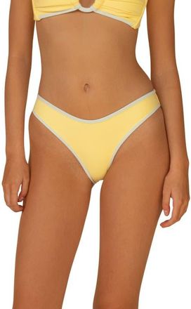 Montce Swim Sunshine Binded Lulu Bikini Bottoms at Nordstrom, Size X-Small