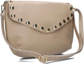 Notre-V Tassen, Dames, Beige, ONE Size, Wol, Taupe Schoudertas Jules