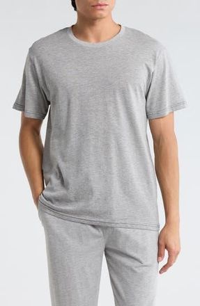 Majestic International Cotton Pajama T-Shirt in Heather Grey at Nordstrom Rack, Size Xx-Large