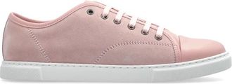 Lanvin Lichtroze Sneakers - Dames - Sneakers - Roze - 40 EU - Leer - Schoenen