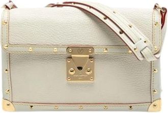 Louis Vuitton Pre-owned Cross Body Bags, female, White, Size: ONE SIZE Pre-owned Vintage Cross Body Bag