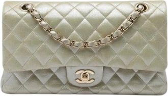 Chanel Borsa a spalla Classic Flap Pre-owned - - Pre-owned - Donna - Giallo - ONE SIZE