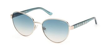 Guess GU00101 32P Womens Sunglasses Gold Size 55
