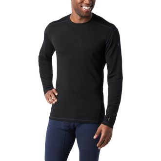Smartwool Merino 250 Base Layer Long Sleeve Crewneck Shirt in Black at Nordstrom, Size X-Large