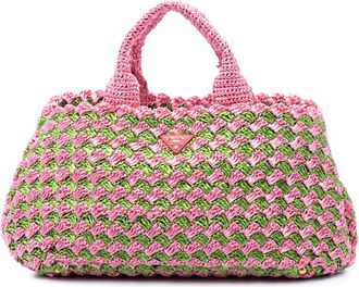 Prada Pre-owned Prada Raffia Canapa Tote Ladies LE7XPYLQYJVDUOH6