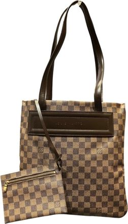 Louis Vuitton Damier Damier Canvas Pvc Tote Bag (Pre-Owned)