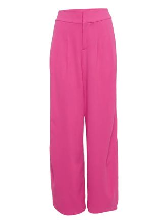 Alice & Olivia concealed-fastening trousers - Pink