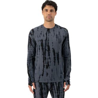 Mons Royale Cascade Merino Flex Long-Sleeve Top - Mens in Grey Tie Dye at Nordstrom, Size Small