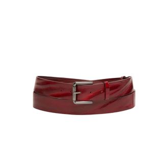 Max Mara Red Belts for Women - female - Max Mara - Belts - Red - M - Accessories