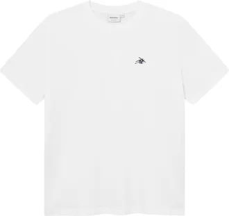 Dedicated T-Shirt Stockholm Ski Crash EMB T-Shirt f&uuml;r Herren | wei&szlig;