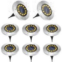OEM Farolas Solares Langray, 12 Luces Led Solares Para Uso Exterior, Luces De Jard&iacute;n De 6000k, Resistentes Al Agua Ip65, Luz Blanca C&aacute;lida, Iluminaci&oacute;n So