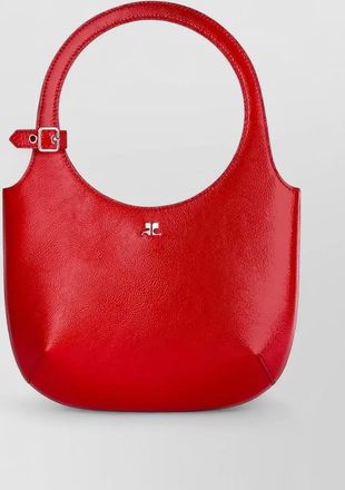 Courr&egrave;ges tr&egrave;s courr&egrave;ges leather shoulder bag