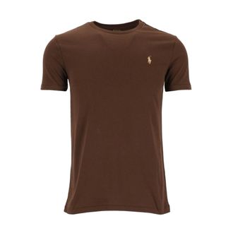 Polo Ralph Lauren Hombre, Camisetas, Marr&oacute;n, Talla: XL