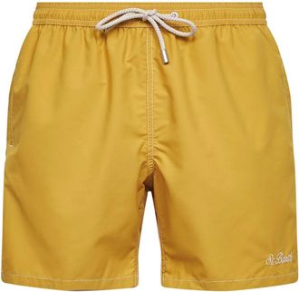 MC2 Saint Barth Patmos Mid-length Zwemshorts - Heren - Strandmode - Geel - S - Polyester - Badmode