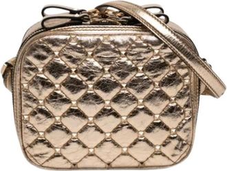 Valentino Pre-owned Cross Body Bags, female, Yellow, Size: ONE SIZE Pre-owned Vintage Crossbody Bag
