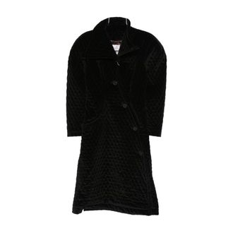 Vivienne Westwood Jassen, Dames, Zwart, S, Katoen, Single-Breasted Coat