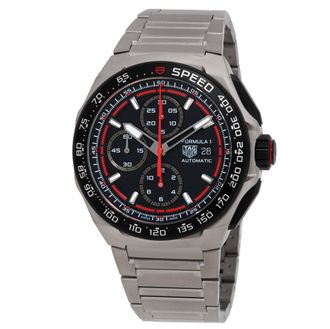 Tag Heuer Formula 1 Chronograph Automatic Black Dial Mens Watch CBZ2082.BF0009