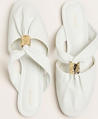 Maeve Hardware Closed-Toe Sliders