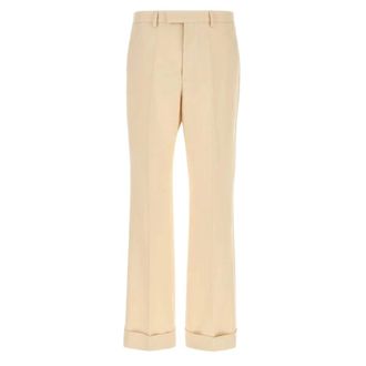 Valentino Garavani Heren, Broeken, Geel, Maat: L