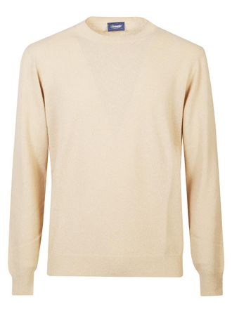 Drumohr Beige Cotton Sweater