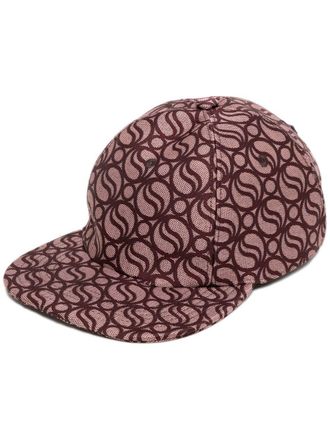 Stella McCartney Honkbalpet met monogramprint - 6106