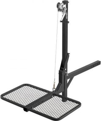 OEM Polipasto De Enganche Con Plataforma De Elevaci&oacute;n Para Ciervos, Carga De 136 Kg, Elevador De Cabrestante Con Receptor De 5 Cm, Eje Giratorio De 360&deg; Y