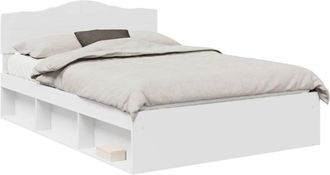 vidaXL Estructura De Cama 160 X 200 Cm Madera De Pino Macizo Vidaxl
