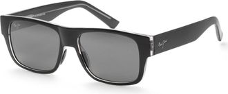 Maui Jim Mens 56mm Sunglasses 873-02