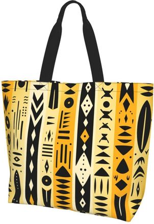 Generic Special Pattern Grocery Bag Large Capacity Women Handbag Portable Handbags For Yoga Travel Daily Use