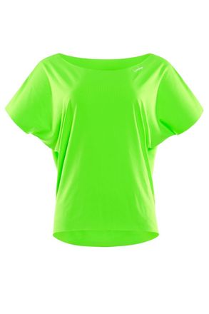 Winshape Oversize-Shirt WINSHAPE DT101, Damen, Gr. XXL, gr&uuml;n (neon gr&uuml;n), 80% Polyester, 20% Elasthan, U-Boot-Ausschnitt, Shirts Oversize-Shirt, Functional