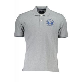La Martina Polo Shirt - - Tops - Uomo - Grigio - M