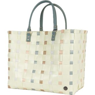 Handed By Dots Recycled Plastic Weekender Bag in Mint Green Mix at Nordstrom, Size Large