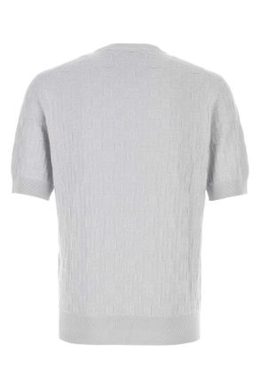 Dolce & Gabbana Exterior: Silk Sweater Grigiochiaro1
