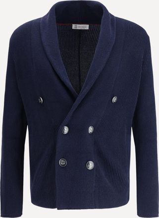 Brunello Cucinelli Cardigan with a shawl collar Male 52