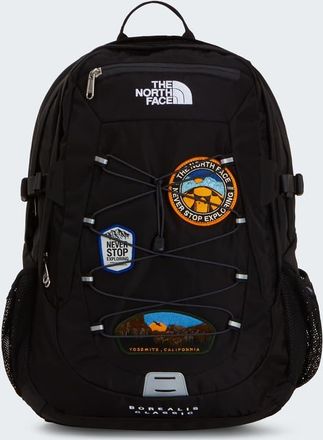 The North Face Borealis - Zaino classico nero tnf/grigio asfalto con toppa
