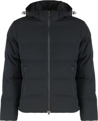 Paul & Shark Typhoon Re-4X4 Stretch Gewatteerd Jack - Heren - Gewatteerde jassen - Zwart - XL - Polyester - Jassen
