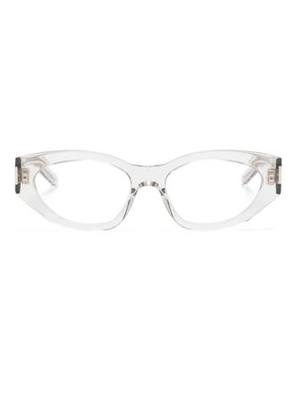 Saint Laurent Eyewear Occhiali cat-eye SL 638 - Toni neutri