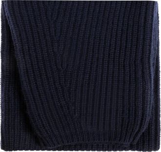 Lisa Yang Marseille Sjaal - Heren - Wintersjaals - Blauw - ONE Size - Kasjmier - Accessoires