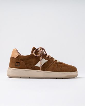 D.A.T.E. court 2.0 suede cuoio