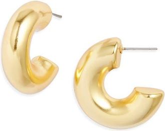 Karine Sultan Big Bubble Hoop Earrings in Gold at Nordstrom