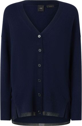 Pinko Sostanza cardigan - women - Wool/Cashmere - L - Blue