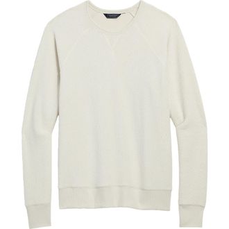 Vineyard Vines Fleece Crewneck Sweatshirt in Marshmallow at Nordstrom, Size X-Large