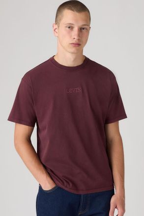 Levi's Camiseta de corte vintage y gr&aacute;fico - Hombre - 2XL - Rojo / Vineyard Wine