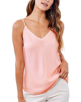 Bella Dahl Sleeveless Frayed Cami