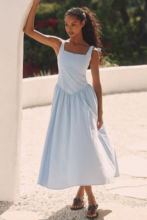 Peixoto Harlow Drop-Waist Midi Dress