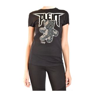 Philipp Plein Tops, Dames, Zwart, L, Stijlvolle T-shirts voor Mannen en Vrouwen