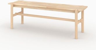 Rendez-Vous D&eacute;co Rendez-vous D&eacute;co - Banco de 3 plazas de madera - Suzette - Suzette