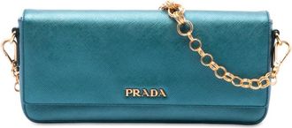 Prada Pre-owned Prada Saffiano Lux Chain Shoulder Bag Ladies E8V4IPN8DGJDQJ5Q