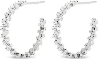 PD Paola Orecchini a cerchio con zircone - Argento