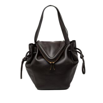 Bottega Veneta Pre-owned Bottega Veneta Large Leather Beak Tote Ladies X5K54W62PX22TGMW